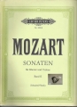 Sonaten für Klavier und Violine Band II, Wolfgang Amadeus Mozart