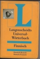 Langenscheidts Universal Wörterbuch, Finnisch