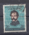 Bild 1 von Mi. Nr. 155, BRD, Bund, Carl Schurz 20, Jahr 1952, gestempelt