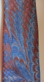 Bild 2 von Krawatte, Schlips, marmoriert, Blautöne und Brauntöne