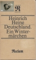 Deutschland ein Wintermärchen, Heinrich Heine