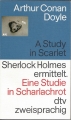Sherlock Holmes ermittelt, englisch, deutsch, zweisprachig, dtv