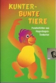 Kunterbunte Tiere, Fensterbilder aus Regenbogenpapier, basteln ✔️