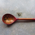 Russische Volkskunst, Chochloma Holzlöffel 100669