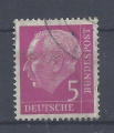 Bild 1 von Mi. Nr. 179, BRD, Bund, Jahr 1954, Heuss 5, gestempelt