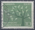 Bild 1 von Mi. Nr. 383, Europa 10, 1962, gestempelt