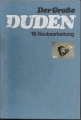 Der große Duden, 18. Neubearbeitung, VEB