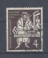 Mi. Nr. 198, BRD, Bund, Jahr 1954, 500 Jahre Gutenberg Bibel, gestempelt