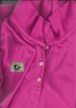 Poloshirt, Damen T-Shirt, pink, rosa, XL stretch