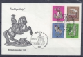 Briefmarken, Bund BRD, Ersttagsbrief, Mi. Nr. 604-607, gestempelt
