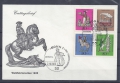 Briefmarken, Bund BRD, Ersttagsbrief, Mi. Nr. 604-607, gestempelt ✔️