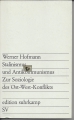 Stalinismus und Antikommunismus, Werner Hofmann, suhrkamp
