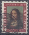 Mi. Nr. 148, BRD, Bund, Jahr 1952, Leonardo Davinic 5, gestempelt