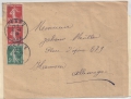 Ersttagsbrief, FDC, Frankreich, alter Brief gestempelt