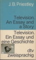 Television, Ein Essay, englisch, deutsch, zweisprachig, dtv