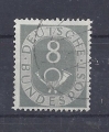 Bild 1 von Mi. Nr. 127, BRD, Bund, Jahr 1951, Posthorn 8, grau, gestempelt