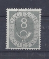 Mi.Nr. 127, BRD, Bund, Jahr 1951, Posthorn 8, grau
