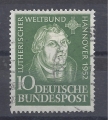 Mi. Nr. 149, BRD, Bund, Jahr 1952, Weltbund 10, grün, gestempelt