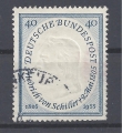 Bild 1 von Mi. Nr. 210, BRD, Bund, Jahr 1955, Friedrich v. Schiller 40, gestempelt