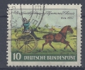 Bild 1 von Mi. Nr. 160, BRD, Bund, Thurn und Taxis 10, Jahr 1952, gestempelt