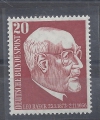 Bild 1 von Mi. Nr. 278, BRD, Bund, Leo Baeck 20, V1a, mit Klebefläche