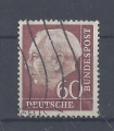 Mi. Nr. 190, BRD, Bund, Jahr 1954, Heuss 60, gestempelt