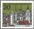 Mi. Nr. 426, Hauptstädte, Stuttgart 20, Jahr 1964, ungestempelt