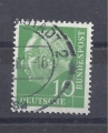 Mi. Nr. 183, BRD, Bund, Jahr 1954, Heuss 10 grün, gestempelt