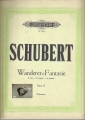 Schubert, Wanderer Fantasie, C dur, Opus 15, Edition Peters Nr. 716a