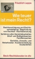 Wie teuer ist mein Recht, Friedrich Lappe