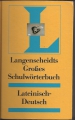 Langenscheidts Grosses Schulwörterbuch, Lateinisch-Deutsch