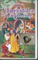 Schneewittchen und die sieben Zwerge, Walt Disney, VHS