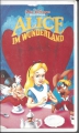 Alice im Wunderland, Walt Disney, VHS
