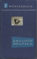 Wörterbuch, Englisch Deutsch, VEB, dunkelblau, 36.000 Stichwörter